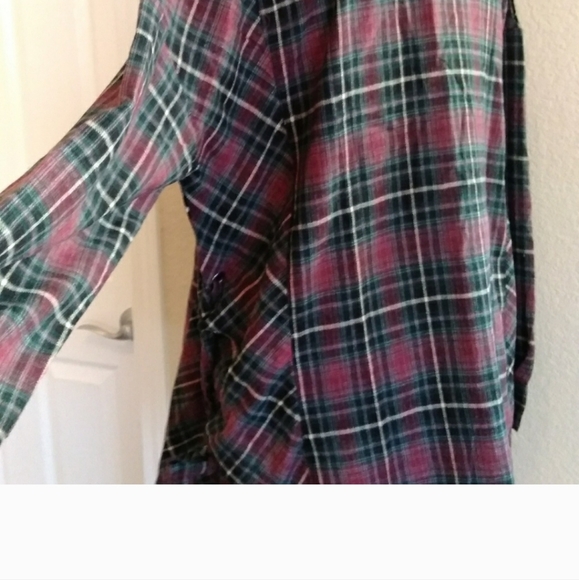 Weekend | Plaid Tunic/ Lace-up sides "NWT" - Picture 5 of 6
